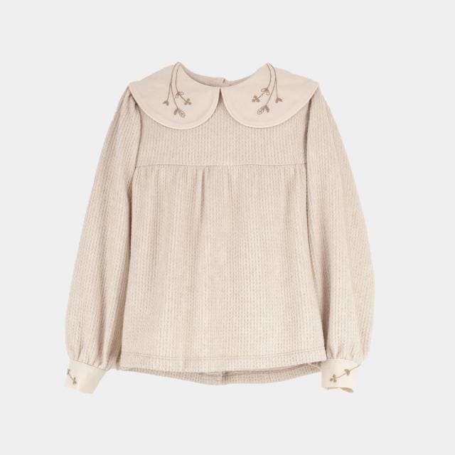 Popelin 2023AW ブラウス 9-12,18-24M(ヶ月)