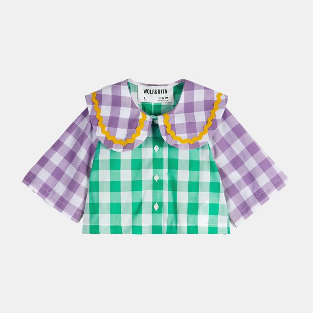 WOLF & RITA 2024SS ブラウス 4,6,8Y