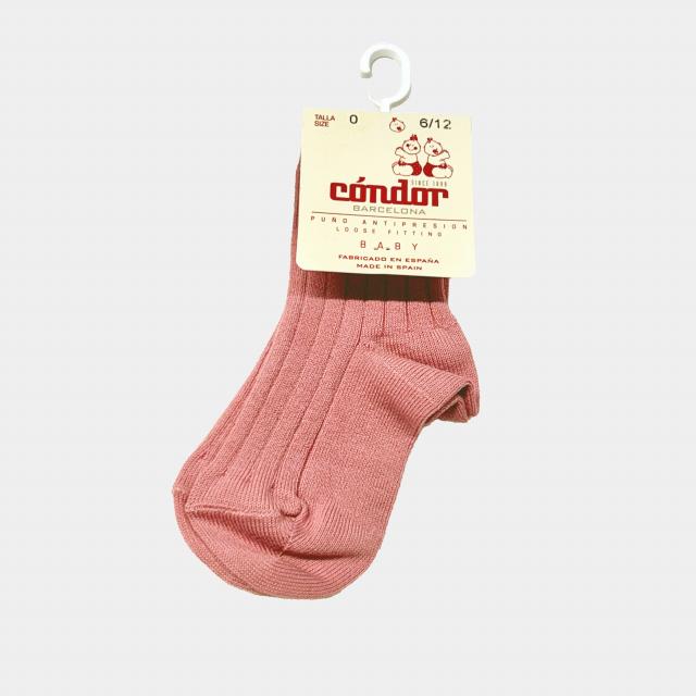 condor 2024SS リブショートソックス 4,8,10