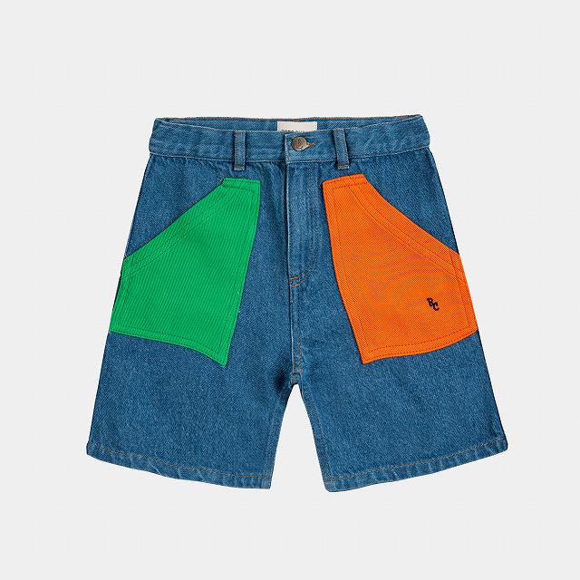 BOBO CHOSES 2024SS デニムショートパンツ 8-9Y
