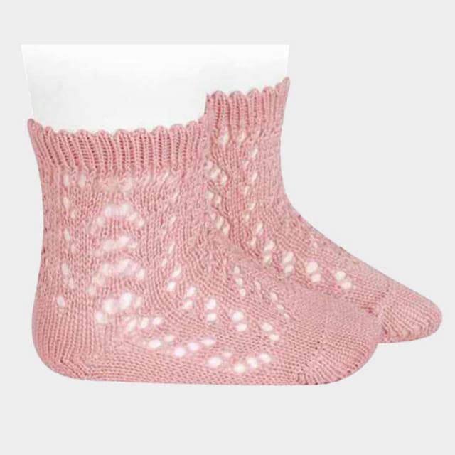 condor 2024SS パールオープンワークショートソックス 1,2