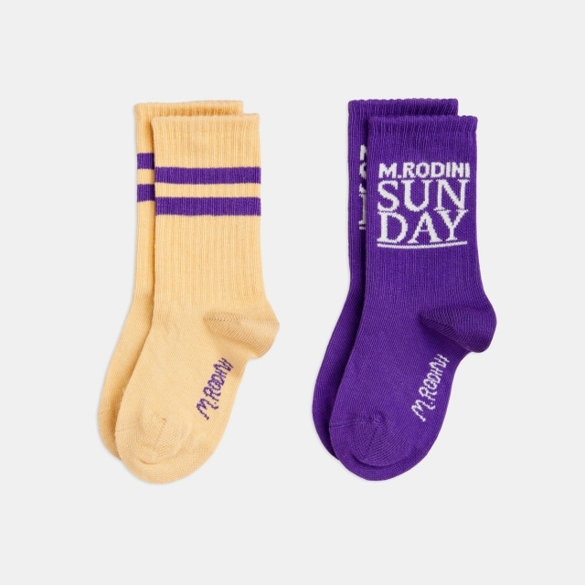 MINI RODINI 2025SS pre  ソックス 20-23(12-14cm),24-27(14-16cm)