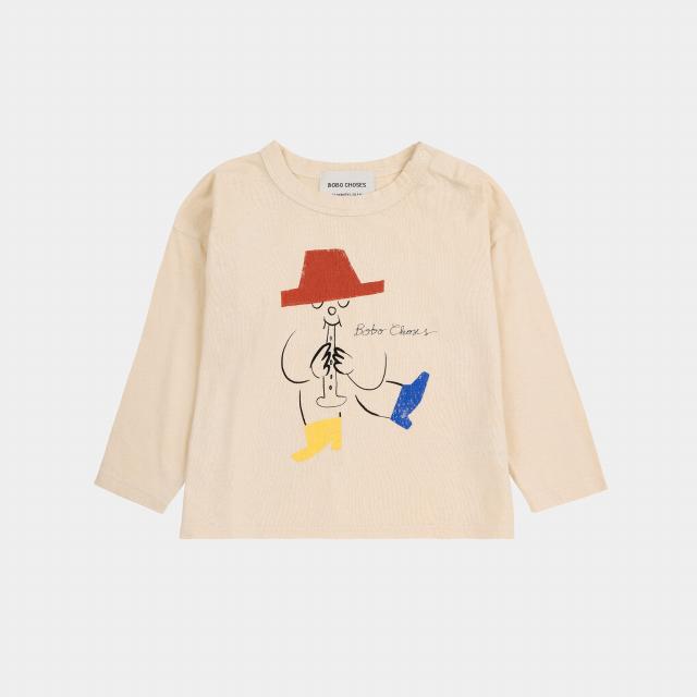 BOBO CHOSES 2024AW 長袖Tシャツ 18,24M