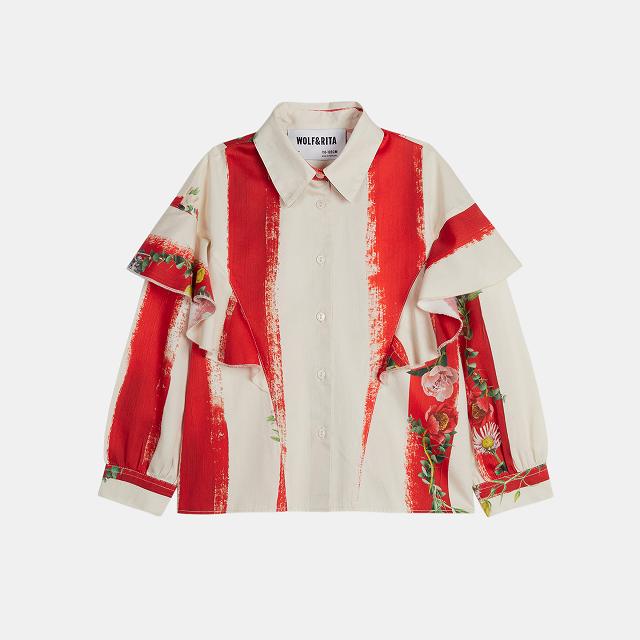 WOLF & RITA 2025AW ブラウス 4,8,10Y