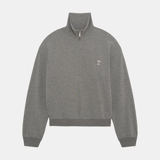 Repetto 2025AW ハーフジップスウェットS,M(大人用)