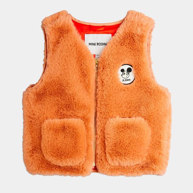 MINI RODINI 2025AW ファーベスト 140-146(アウトレット品)