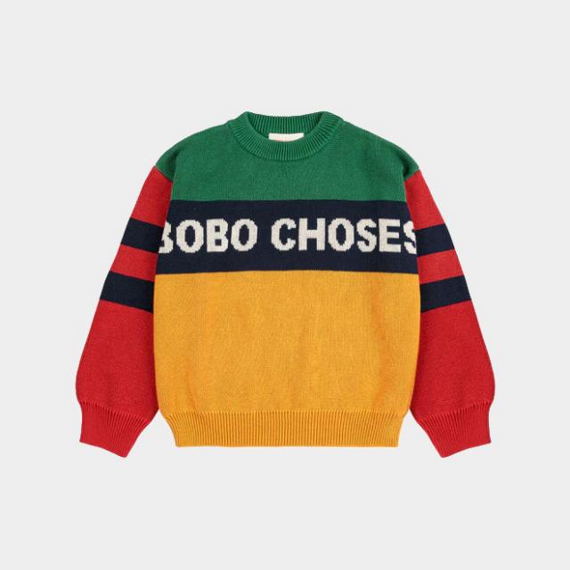 BOBOCHOSES 2025AW ニット 4-5,6-7,8-9Y