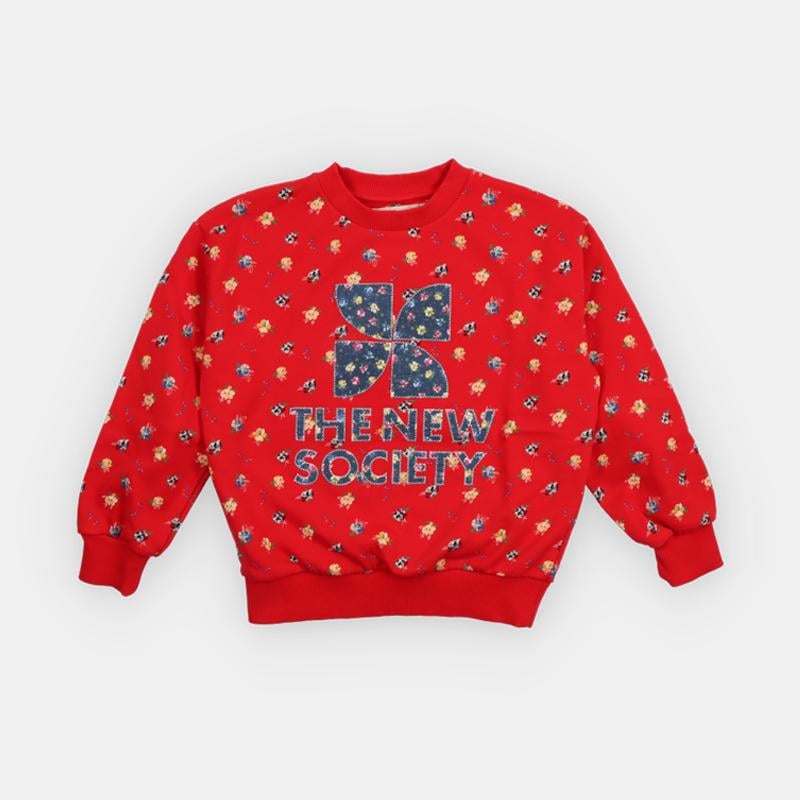 the new society 2026SS スウェット 4,6,8,10,12Y 