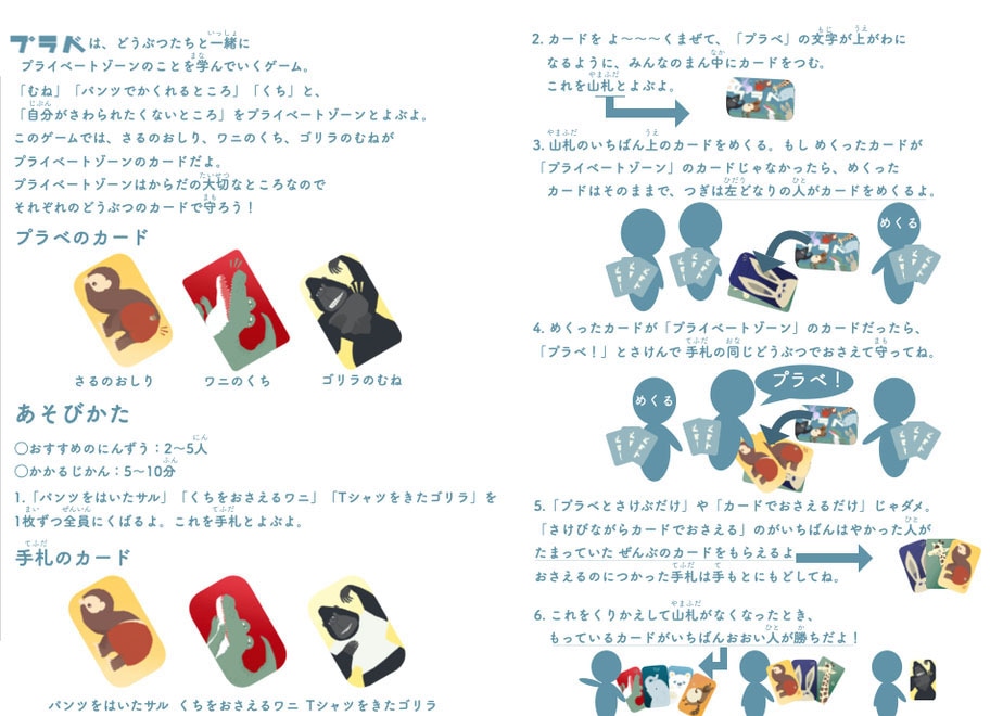 プラベ 性教育カードゲーム