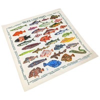 バンダナ PACIFIC COAST FISHES