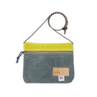 アルダーサコッシュバッグ (グレー×イエロー)