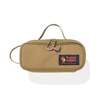 セミハードギアバッグ  Sサイズ (ウルフブラウン)