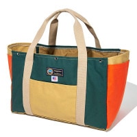 キャンパーギア トートバッグ (フォレスト×タン×オレンジ)