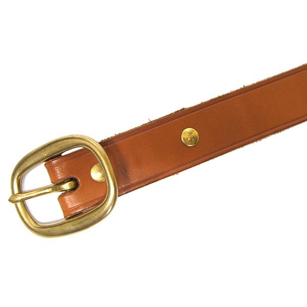 アウティング レザーベルト (タン) | Oregonian Outfitters