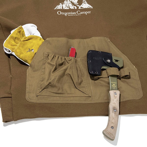 キャンプスウェットパーカー (オリーブ) | Oregonian Camper,アパレル