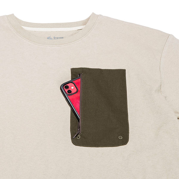 キャンプロングスリーブTシャツ (ネイビー) | Oregonian Camper