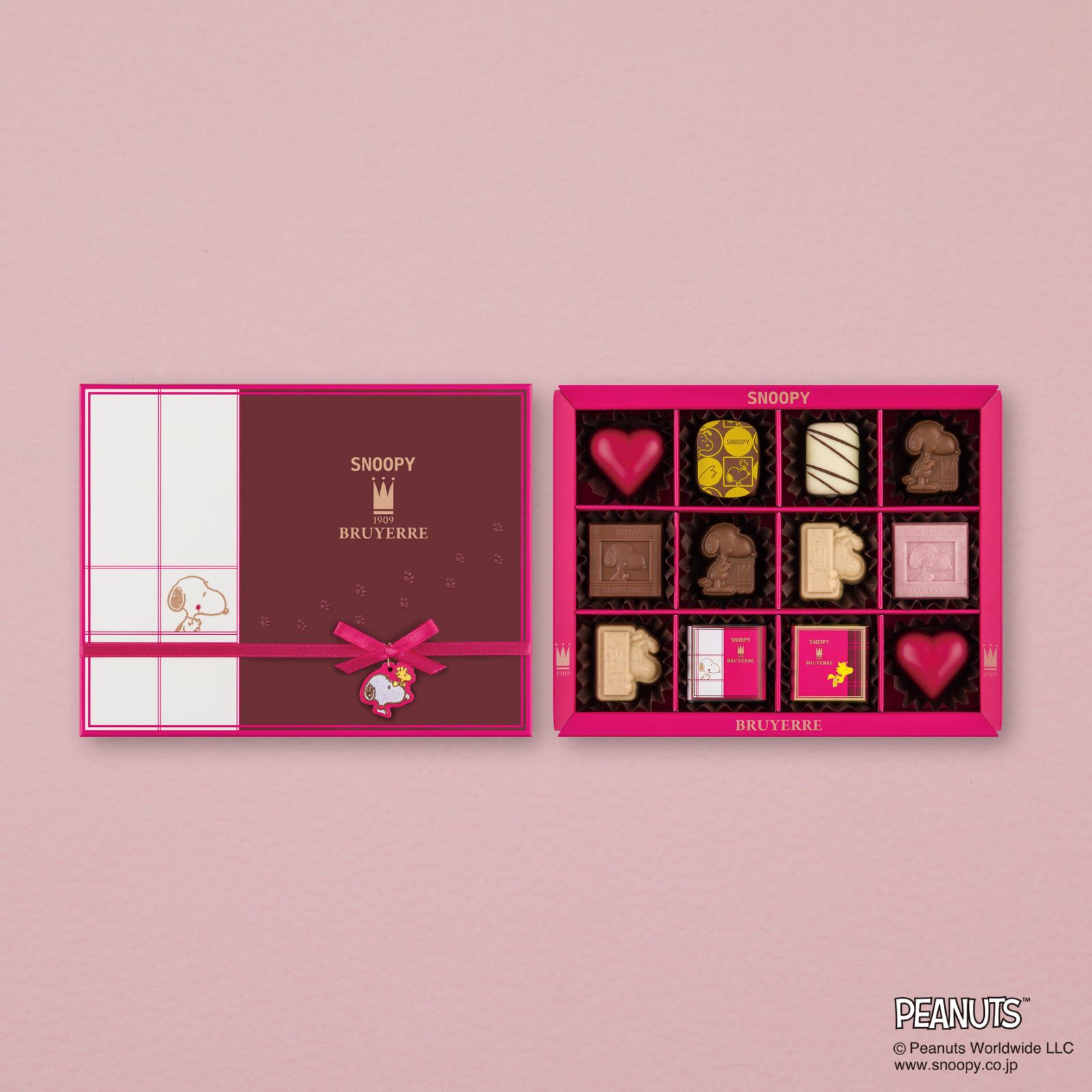 2026 バレンタイン】スヌーピー meets ブリュイエール チャーム