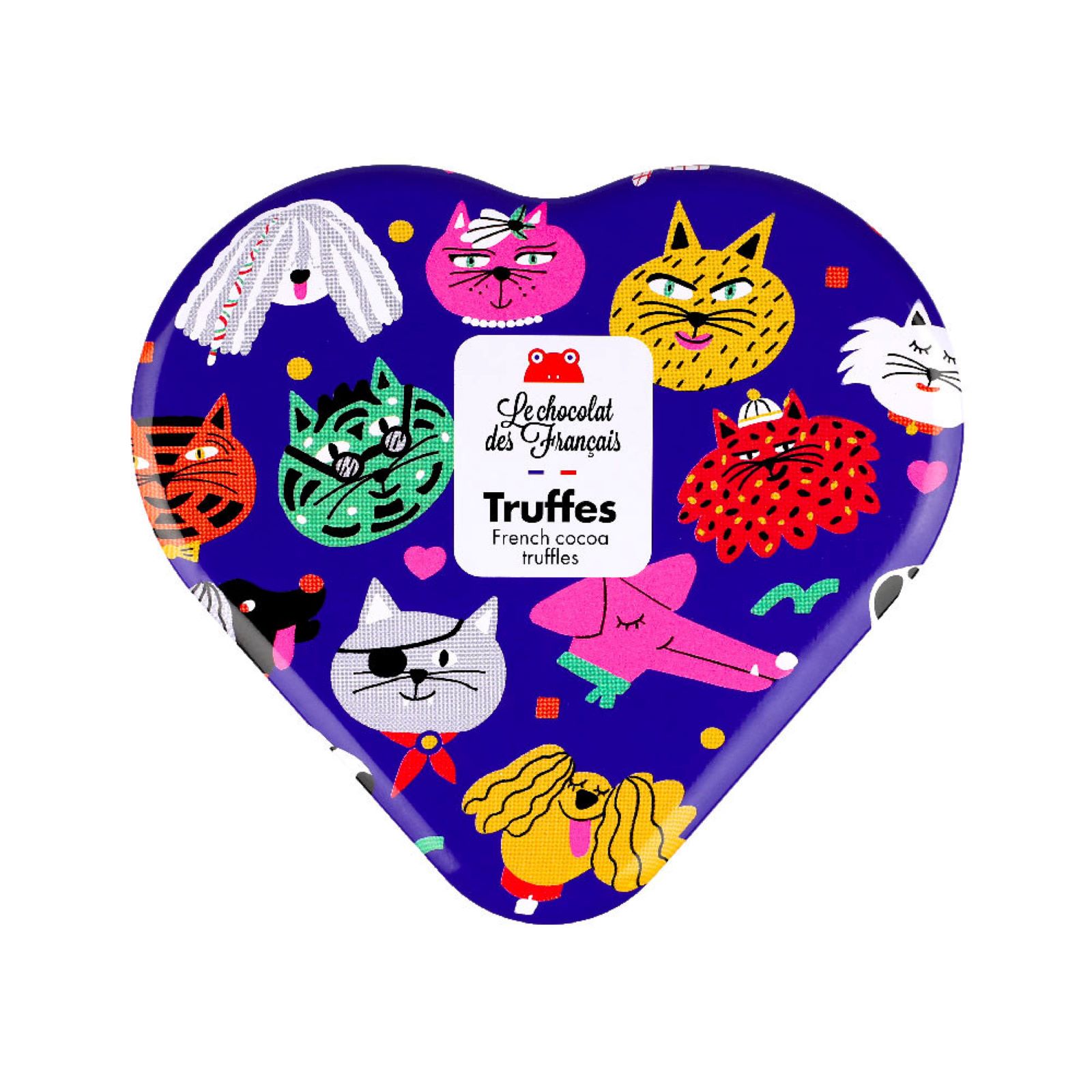 2026 バレンタイン】ル・ショコラ・デ・フランセ ハート缶 ドッグ