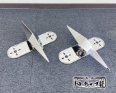 鏡面ステンレス製 中型車用 17 5インチ ホイールマーカー