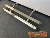 鏡面ステンレス 台型 サイドバンパー 1400mm ステー4本付き 左右セット