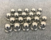 ステンレス ナットキャップ 64個セット ISO33mm 高さ51mm 銀色