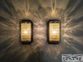 壁掛 シャンデリア 2個セット ゴールドメッキ A83 金華山 サロンバス