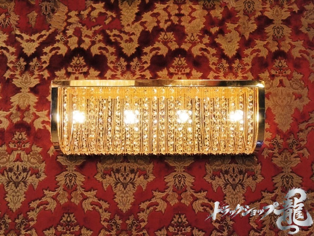 幅60cm壁掛シャンデリア ナイアガラシャンデリア BA15S口金 フル