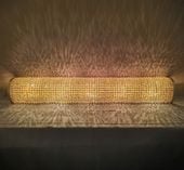 幅80cm壁掛シャンデリア ナイアガラシャンデリア BA15S口金仕様 フル