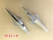 鏡面ステンレス 【19.5インチ】 一文字型 ホイールスピンナー 4