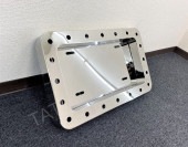 ステンレス 大型 ナンバー枠 鏡面 星抜き 24V LED 色が変え