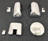 メッキ フロント ハブキャップ 低床 4個セット いすゞ NEW