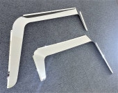 メッキ リアサイドピラー 左右セット いすゞ 07エルフ ハイキャブ 標準