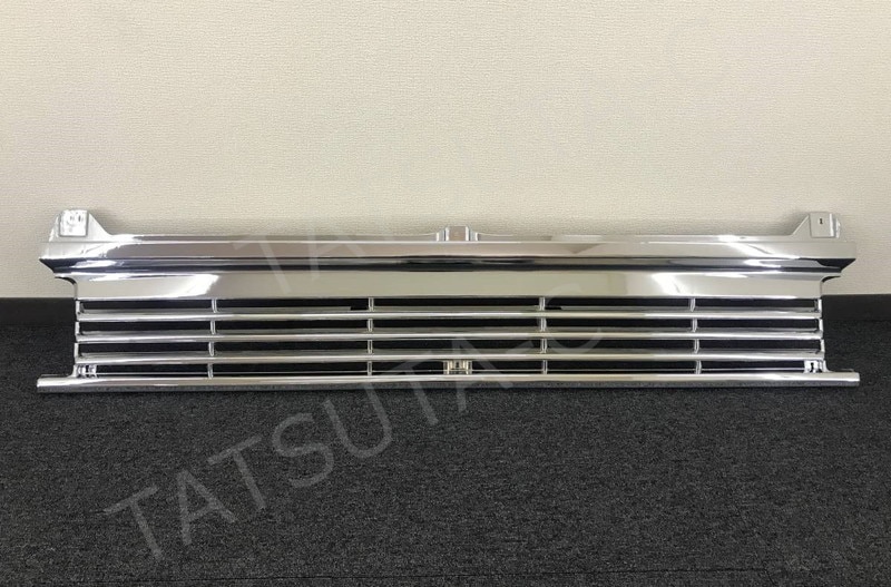 日野レンジャープロ　ワイド用　フロントグリル メッキ仕上げ 日野 レンジャープロ ワイド グリル インナーブラック メッキ