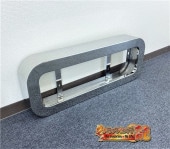 JB製アルナ中 バイザー付き 鏡面ステンレス アンドンカバー 丸棒バイザー付き アルナ JB 大(900