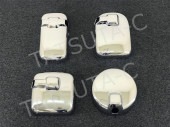 メッキ ミラーカバー 4点セット 日産UD クオン ビッグサム ヒーター