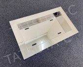 ステンレス 大型 ナンバー枠 鏡面 奥行10cm 汎用 ナンバーフレーム