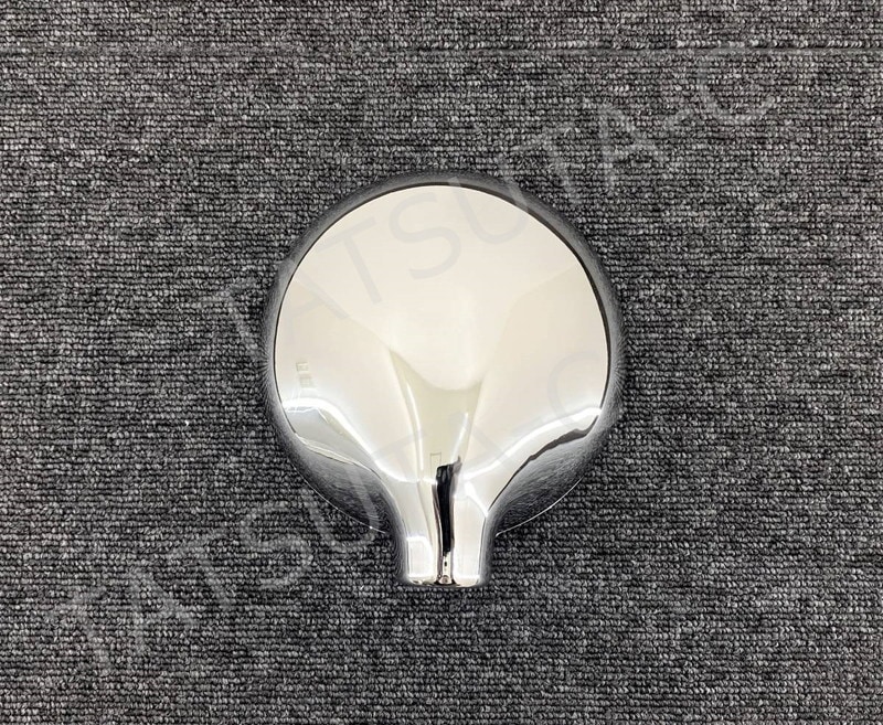 メッキ ミラーカバー 丸ミラーカバー アンダーミラーカバー 単品 三菱ふそう NEWキャンター ジェネレーションキャンター ブルーテックキャンター G0302S