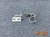 ステンレス アンテナステー 雨どい取付金具2個付き φ38パイプ