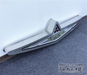 中型 バスマーク用部品 メッキ ふそうマーク 1枚 三菱ふそう バス