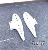 ナマズマーカー大レンブロステー付 日野自動車 新品 特大 ナマズ マーカー 40cm ブルー 2個 24V