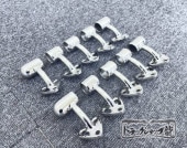 ステンレス 首短 デッキメタル ブラケット 1個 80mm φ19パイプ用