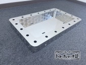 翔*様 中型 パイロットランプ ナンバー枠 パイロットランプ取付穴付きナンバープレート枠 大型/中型 角丸