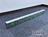 ステンレス菱抜アンドン　ダイヤカットプラ板 LEDテープ新品　半年使用 ステンレス菱抜アンドン ダイヤカットプラ板 LEDテープ新品 半年