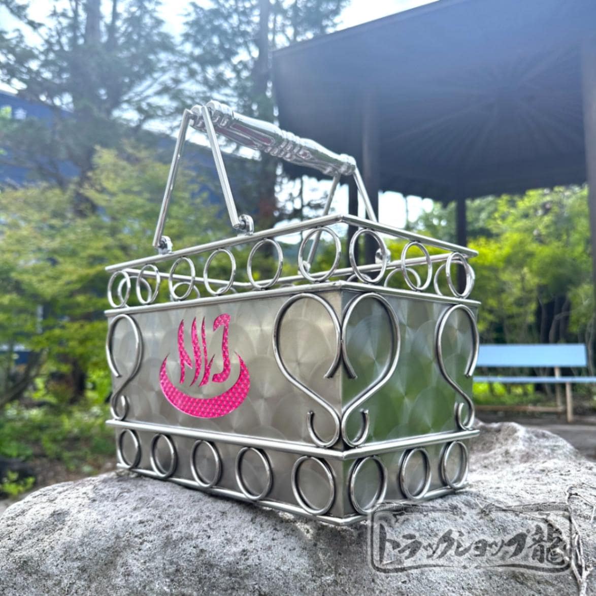 デコトラ　Sカンバンパー飾り デコトラ。レトロ。ステンレス飾り。Sカン。 - メルカリ