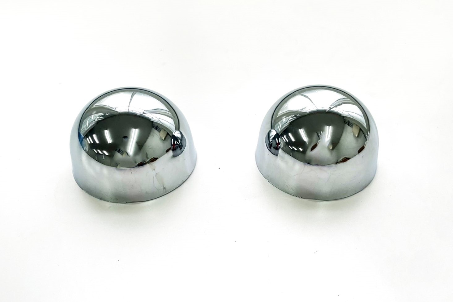 メッキ ミラーステー ホルダーカバー メッキキャップ 小 Φ55 2個セット 三菱ふそう 汎用 M0811S