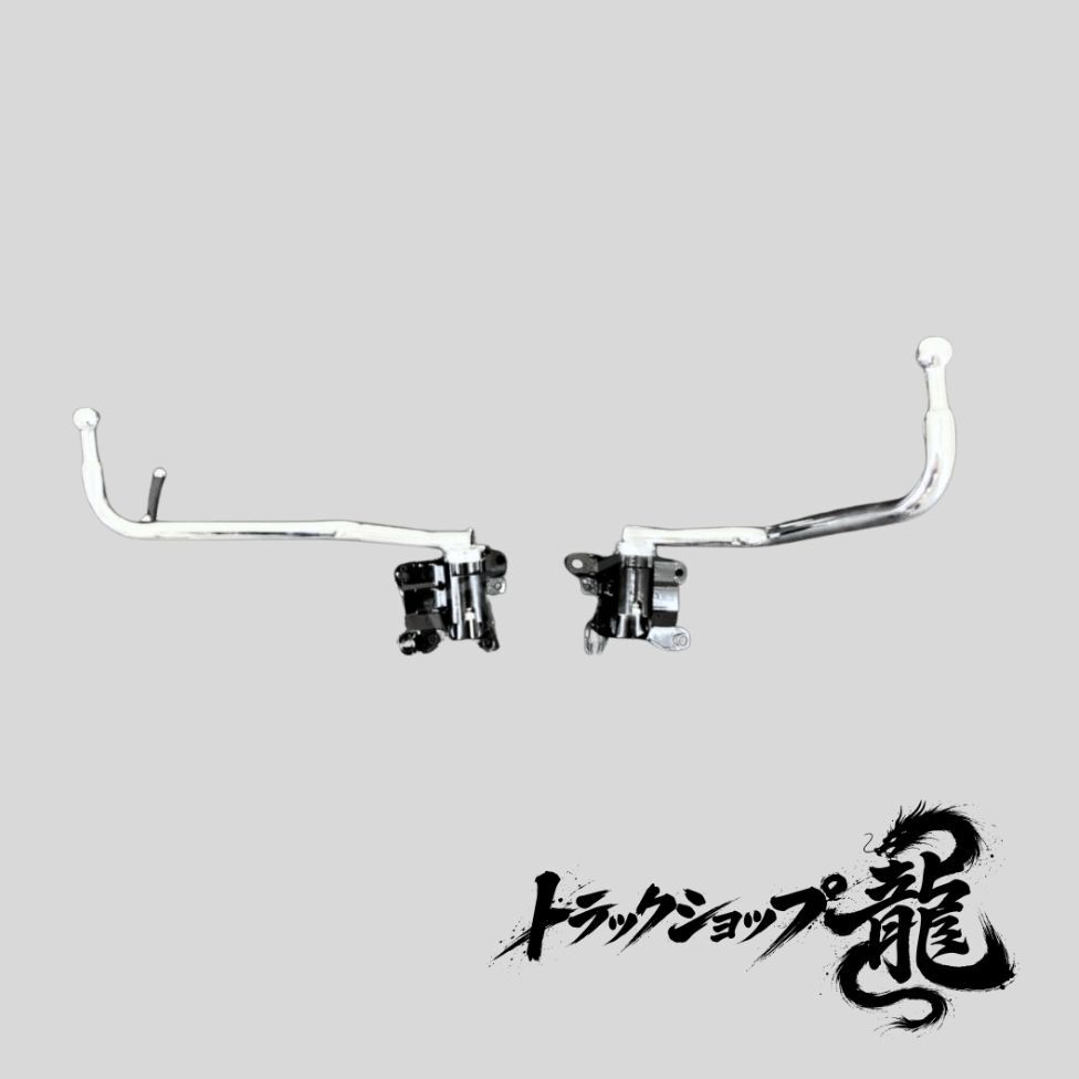 メッキ ミラーステー RH手動/LH手動 左右セット 三菱ふそう ジェネレーションキャンター M0823D