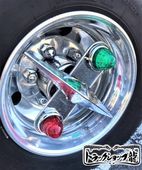 オリジナル 鏡面ステンレス 【17.5インチ】 一文字型 ホイール