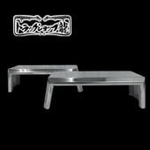 ステンレス リヤフェンダー左右セット ステンレス バスフェンダー 左右2個セット 鏡面 巾1290mm 中型用