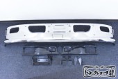 メッキ フロントバンパー ステー付き 三菱ふそう NEWキャンター 標準 