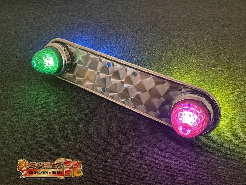 デコトラ ホイールマーカー マーカーランプ 楽天市場】【送料無料】【新型 ホイールマーカーステーB 22.5